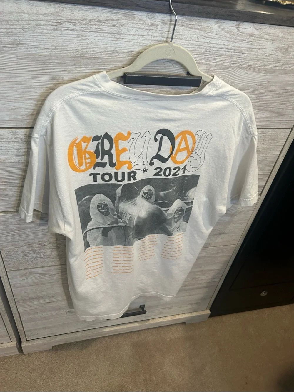 $uicideboy$ Grey Day Tour 2021 Graphic T Shirt White Short Sleeve Adult Tee - Picture 6 of 7